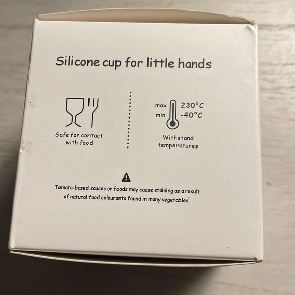 Baby cup silicone cup for little hands - Picture 4 of 5